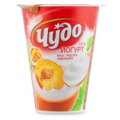 Чудо йогурт в стакане Персик-маракуя 2,5 % 290 г 1/8