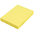 Клейкая бумага для заметок 100лр. Желтая