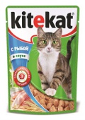 Kitekat с рыбой в соусе 85 гр 1/28