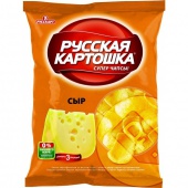 Чипсы Русская Картошка сыр. 50гр. 1/24