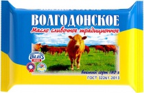 Масло "Вологодское"  БМ 180 г. 82,5% 1/18