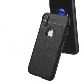Накладка силиконовая AvtoFocus IPhone X black