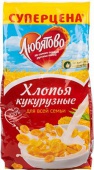 Хлопья  кукурузные "Любятово"  300г 1/10