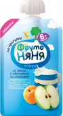 Пюре "Фруто-Няня" Яюлоко и абрикос 90 гр 1/12 