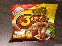 Сух. ТРИ КОРОЧКИ курица с соусом терияки 60 гр. 1/30