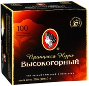 Чай Нури  Высокогорный черный 100 пак. 200гр.