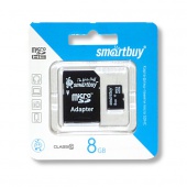 Micro-SD флэшка 8 GB smartbuy